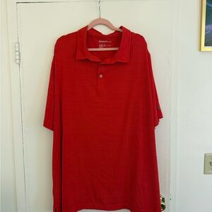 Reebok Vibrant Red Men's Polo Shirt